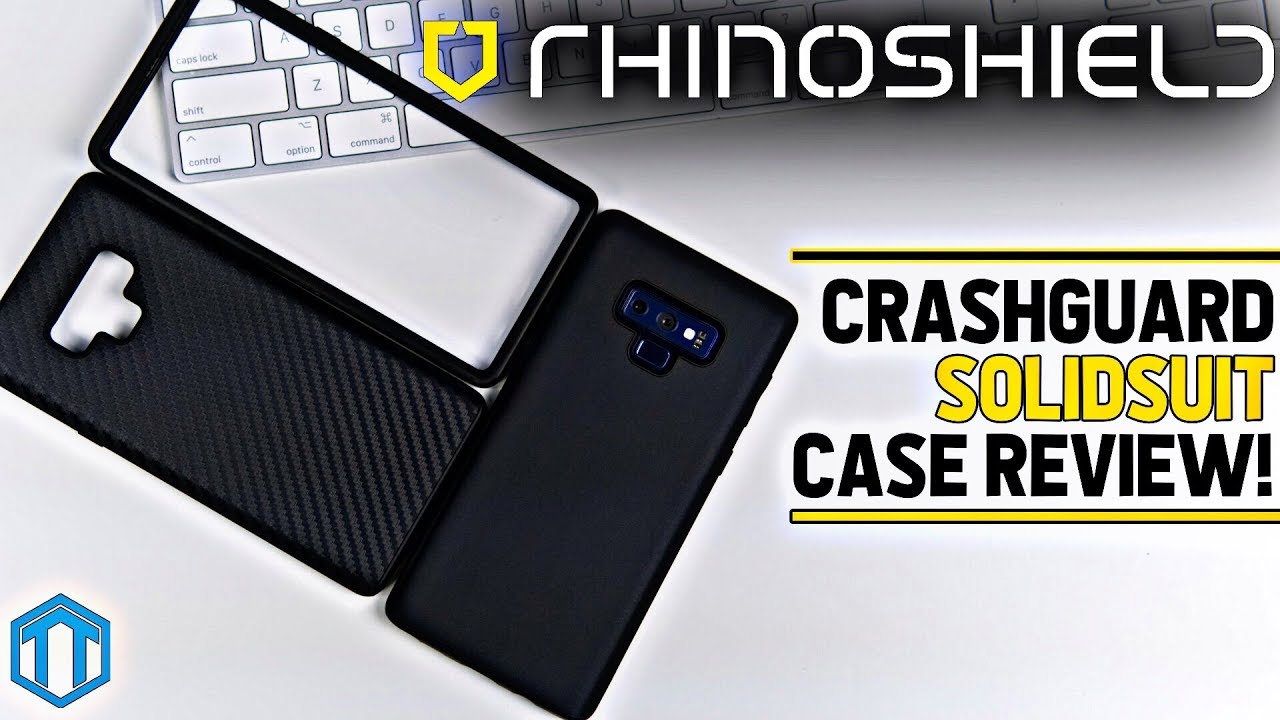 Обзор чехлов Rhinoshield CrashGuard и SolidSuit для Samsung Galaxy Note 9!