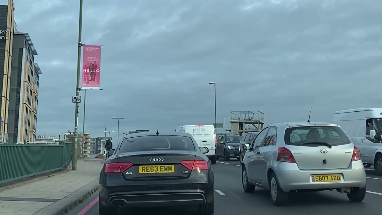Accessing Broad Marsh Car Park from Daleside Road
