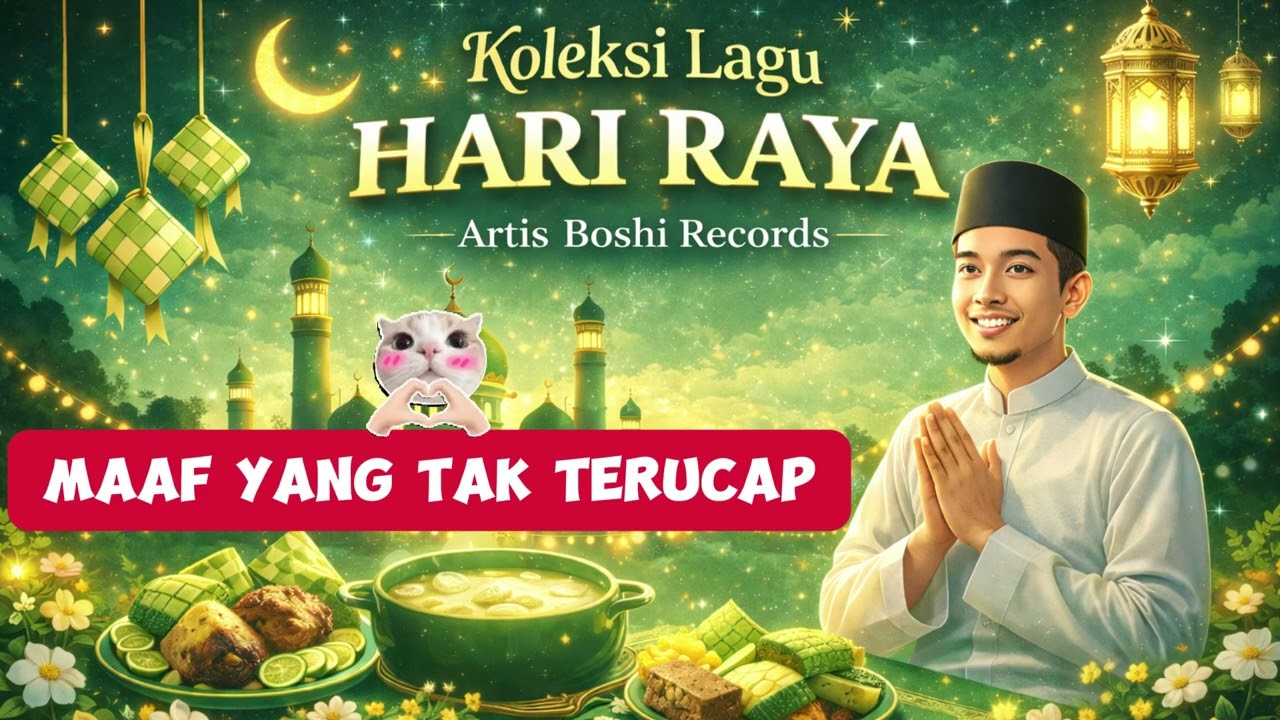 (LAGU HARI RAYA) Artis BOSHI Records - Maaf Yang Tak Terucap
