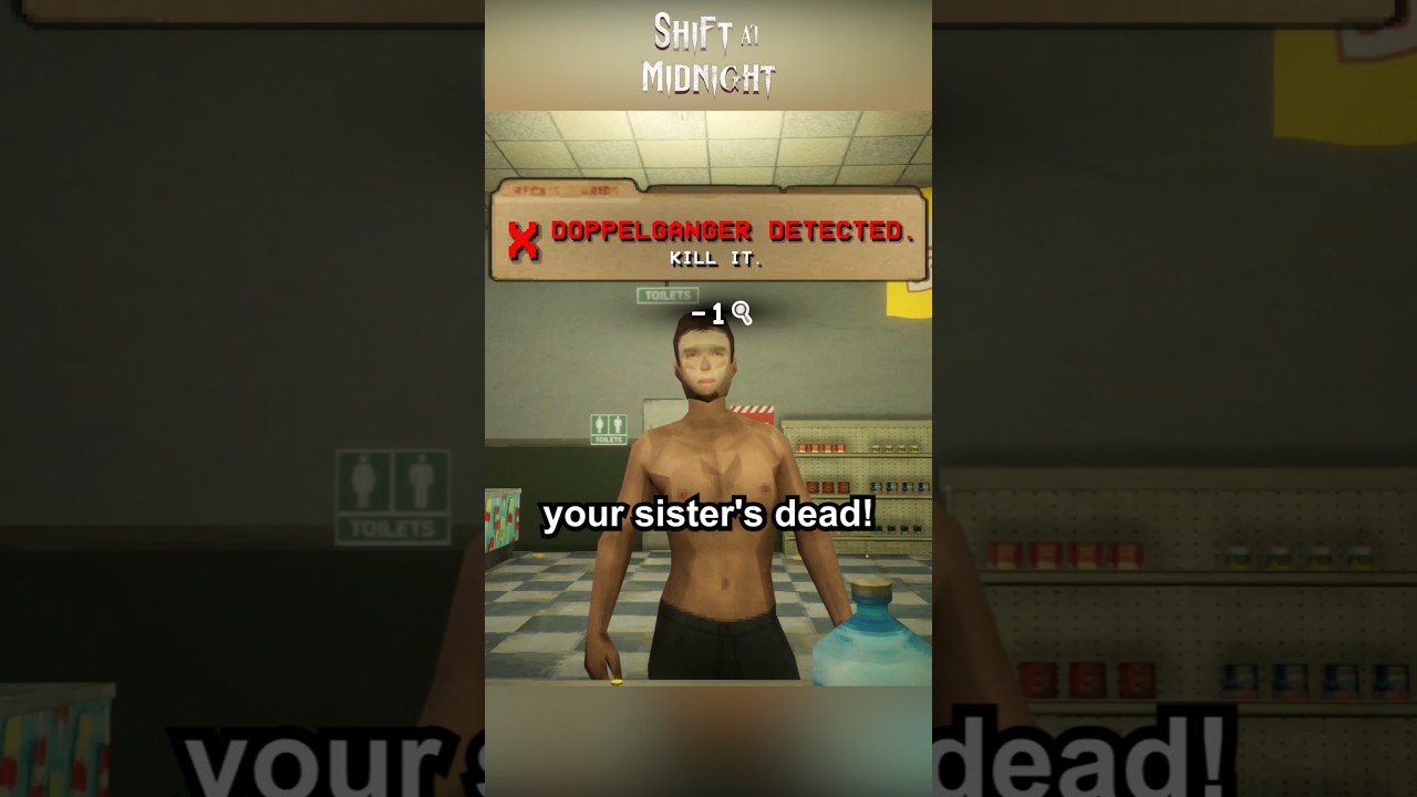 Tried To Trick Me #shiftatmidnight #diedevdie #horrorgame