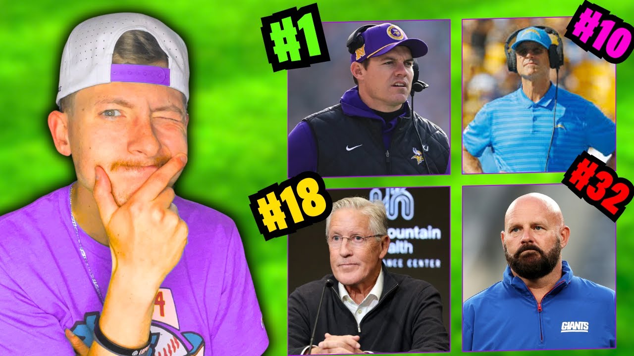 Ranking Every NFL Head Coach from WORST to FIRST