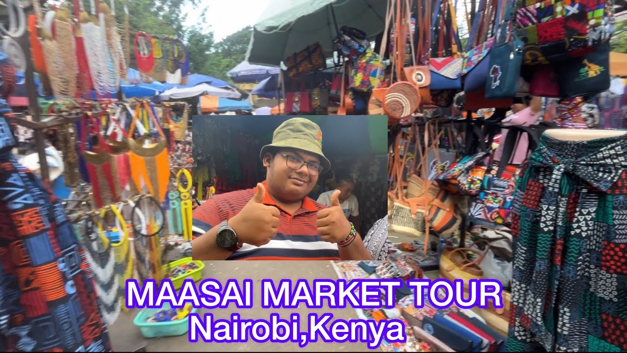 MAASAI MARKET KENYA| AFRICAN ART | LARGEST ART AND CRAFT MARKET IN AFRICA| NAIROBI KENYA| AFRICA #7