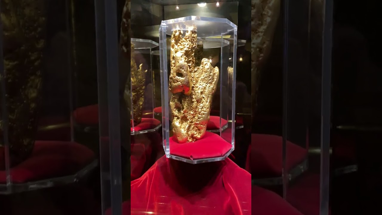 Hand of Faith Nugget at The Golden Nugget Casino Las Vegas.  June 2024