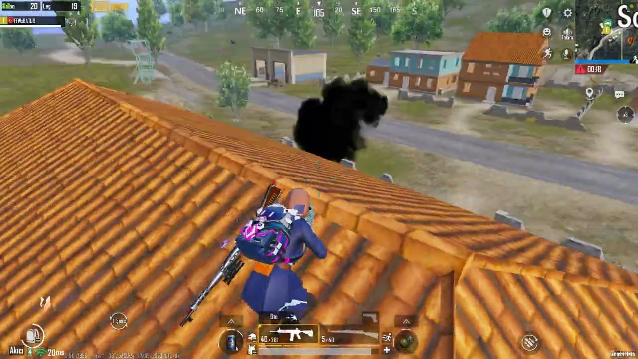 OHA BİZ BU MAÇ NE YAŞADIK BÖYLE !  SOLO VS SQUAD PUBG MOBİLE