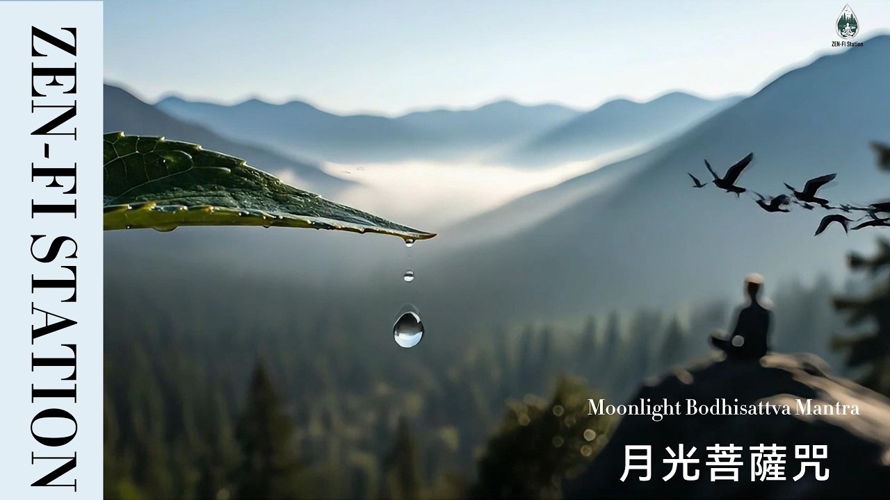 月光菩薩咒覺醒版｜ Candra-prabha Mantra x 手碟 Ambient Jazz ×432Hz Alpha波｜洗淨焦慮 啟動靈感