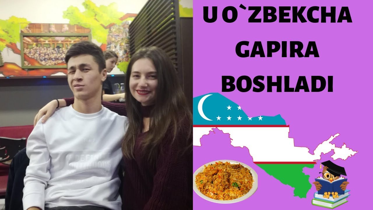 UZBEK BOLA YEVROPALIK QIZNI O`ZBEK TILIDA GAPIRTIRDI // KULGU LI