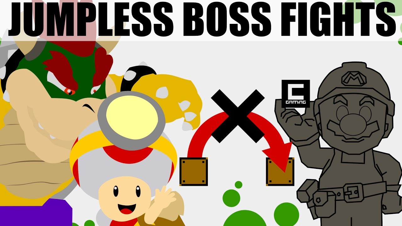 6 Designs for “Toad Don’t Jump” Boss Fights in Super Mario Maker!