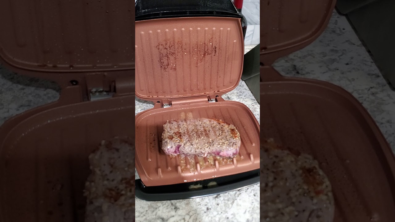 How to cook a steak indoors on the George Foreman Grill