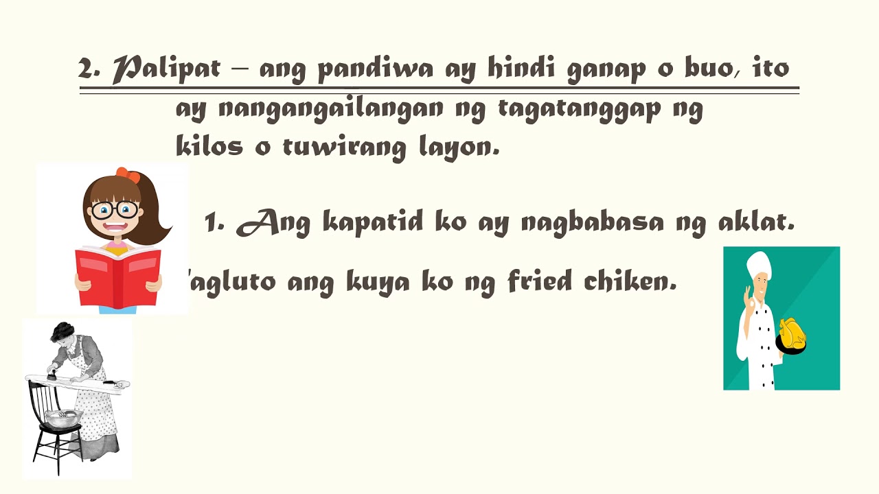 URI NG PANDIWA