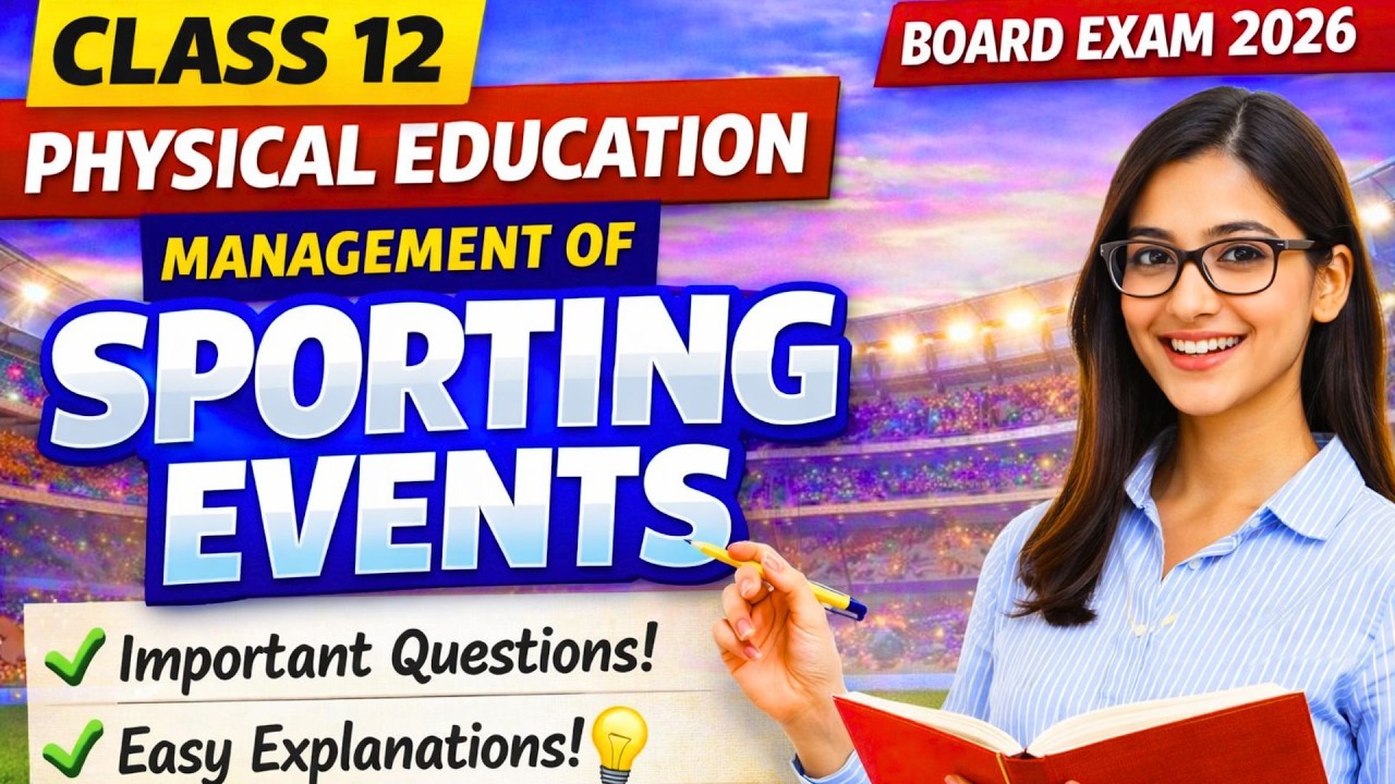 CLASS 12 PHYSICAL EDUCATION | MOST REPEATED QUESTIONS FOR CBSE BOARD EXAMS 2026 | MUST DO QUESTIONS