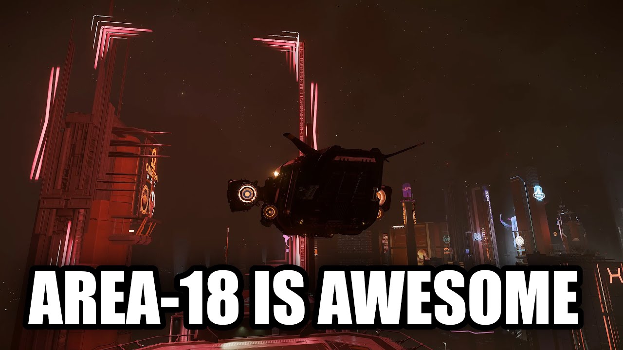 Epic Arccorp Night City Exploration | Star Citizen (No Commentary)
