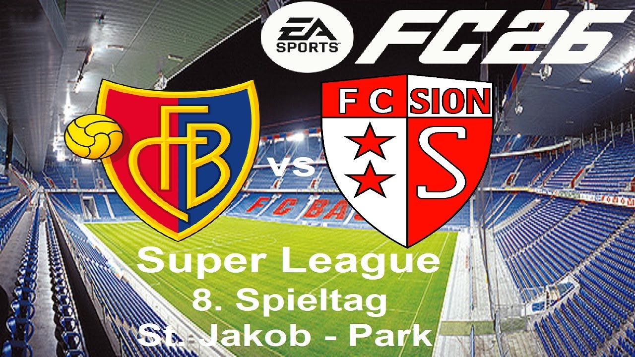 EA SPORTS FC26 S03E16 Super League 8. Spieltag gegen Sion