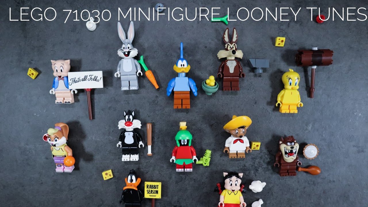LEGO 71030 Minifigure Looney Tunes Series Unboxing ASMR + No Talking #asmr #lego