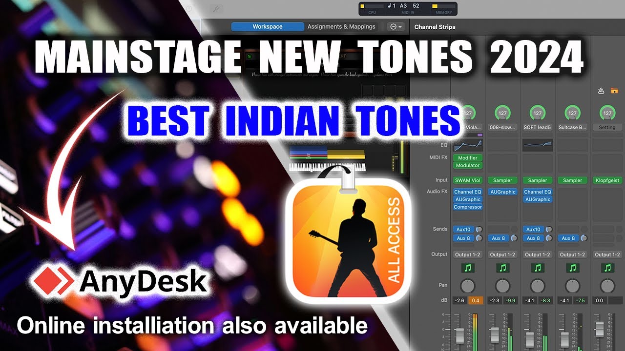 Mainstage 3 tones 2024 | #part1 | Latest best Indian tones | pjpaul | #mainstage