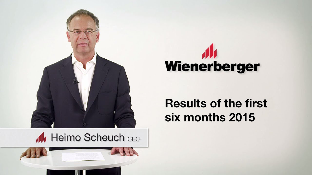 CEO message on the results of the first 6 months 2015