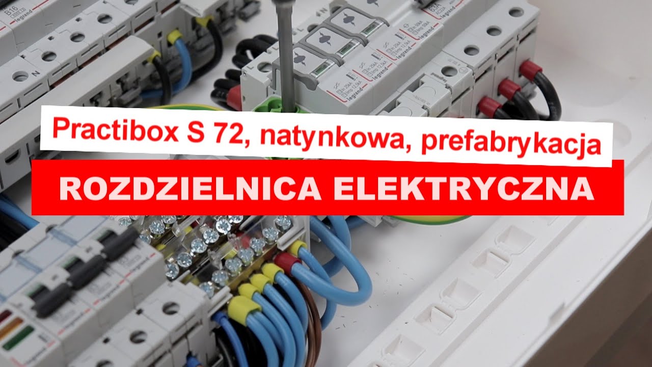 Rozdzielnica PRACTIBOX S 72, natynkowa, prefabrykacja | skrzynka elektryczna