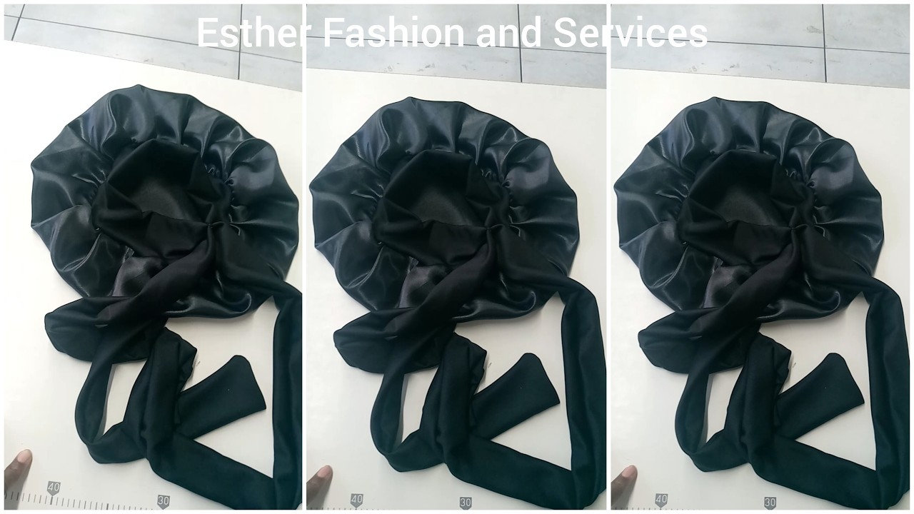 How to make a wrap head bonnet