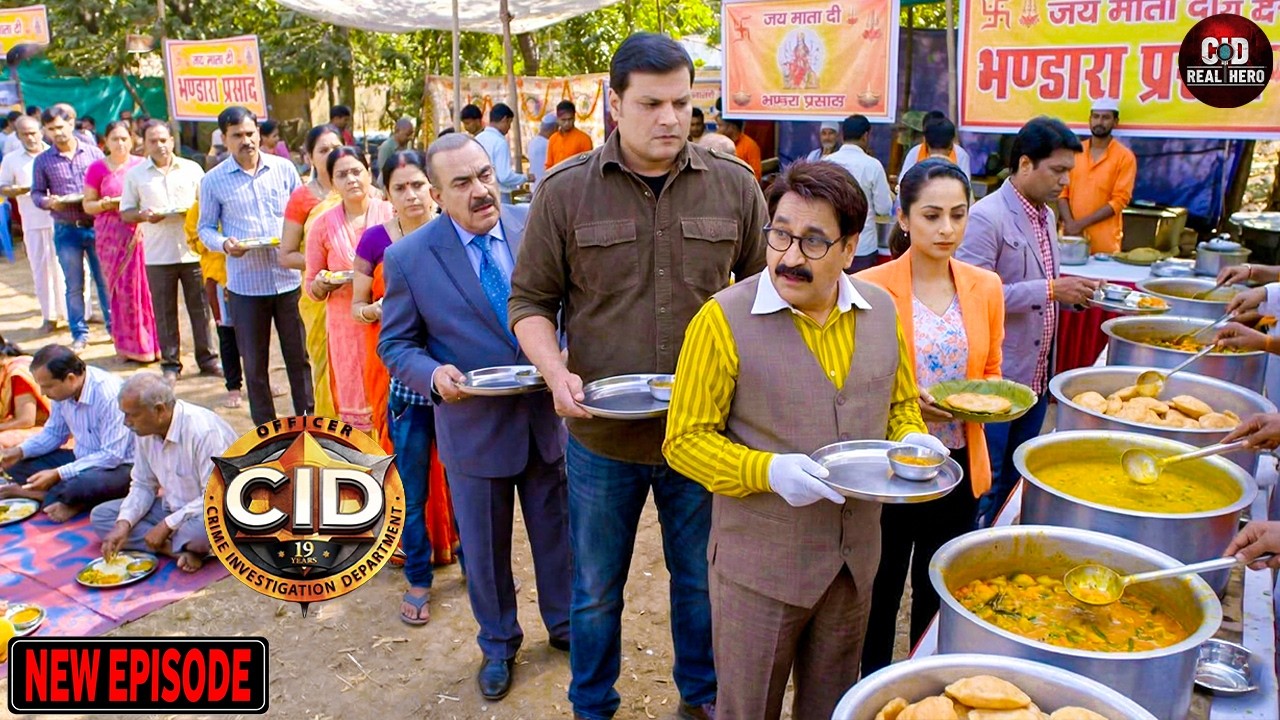 ऑफिस के खाना ना होने से CID ​​ऑफिसर ने भंडारे में खाया खाना | CID | सी.आई.डी. | Latest Episode