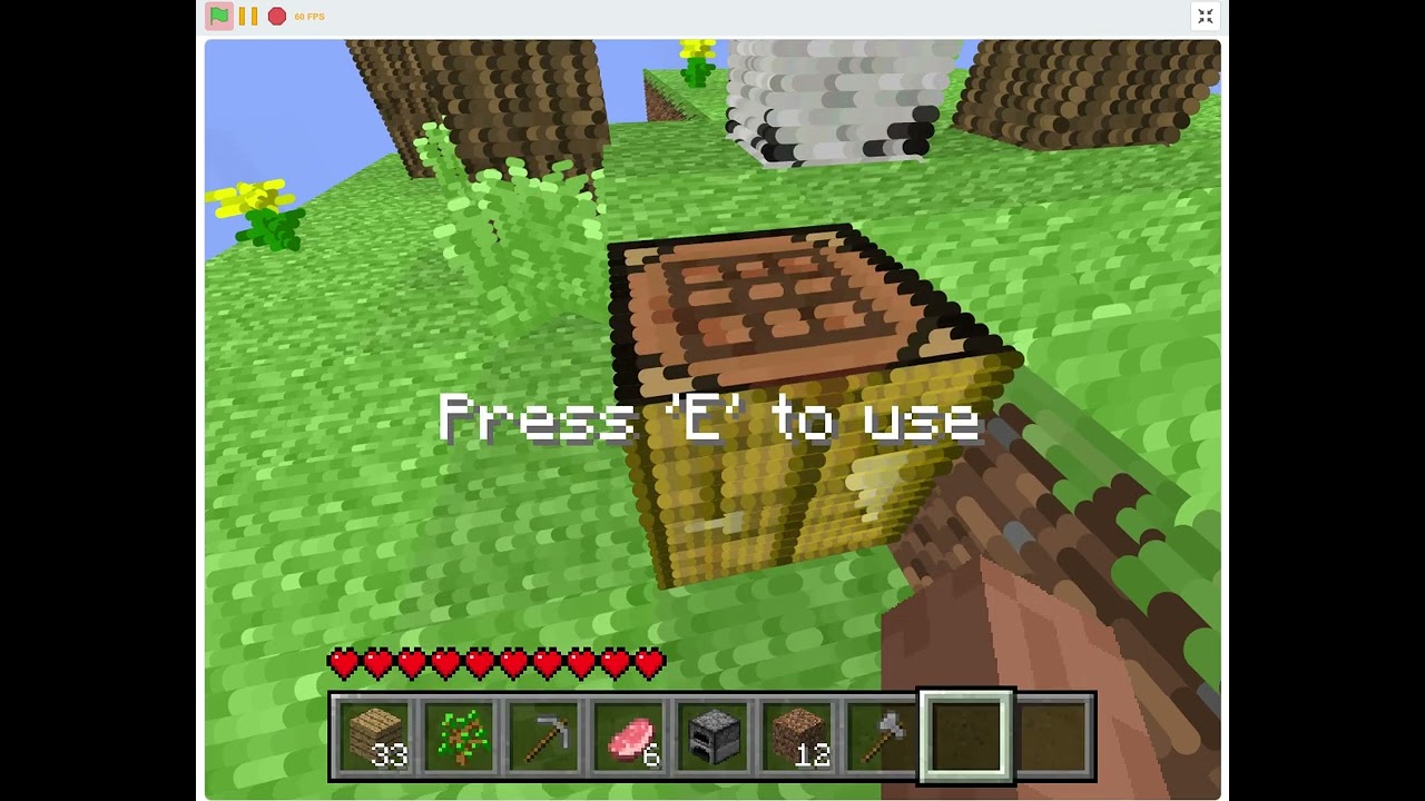 Minecraft: Scratch Edition gameplay