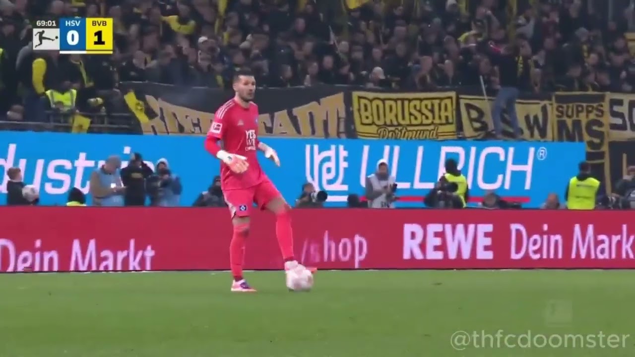 Luka Vuskovic every single action touch vs Dortmund