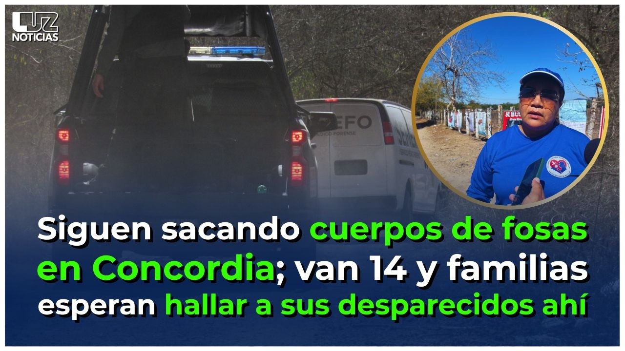 Siguen sacando cuerpos de fosas en Concordia; van 14. Familias esperan hallar a sus desparecidos ahí