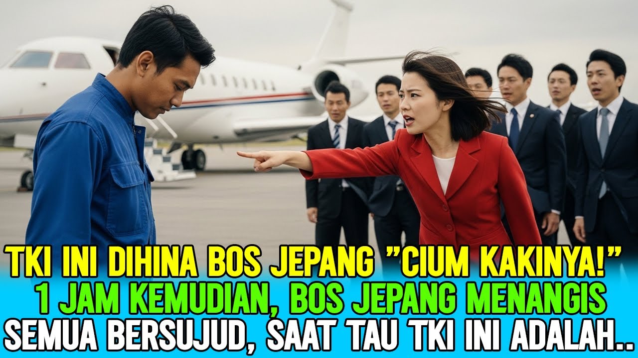 DIKIRA TUKANG PEL, TKI INI MALAH HIDUPKAN JET RUSAK... BOS JEPANG SAMPAI SUJUD DI DEPAN SEMUA ORANG!