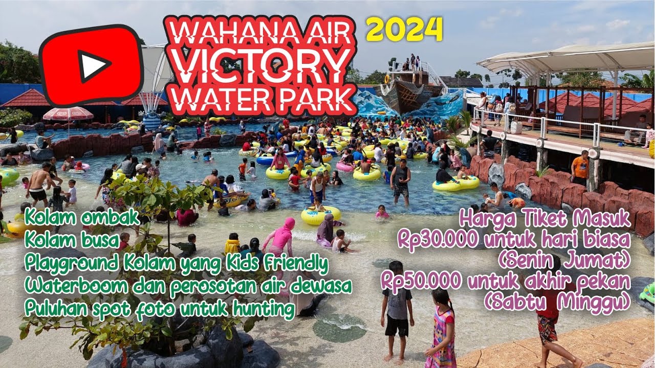 VICTORY WATERPARK SOREANG #waterboom #waterpark #kolamrenang