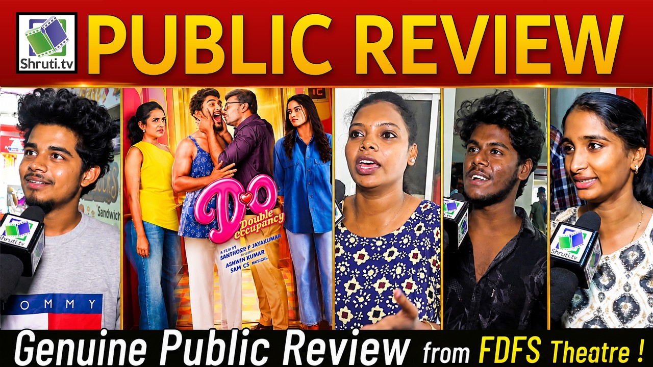 Double Occupancy Public Review | Santhosh, Reshma, Samyuktha, Vinoth | Double Occupancy FDFS Review