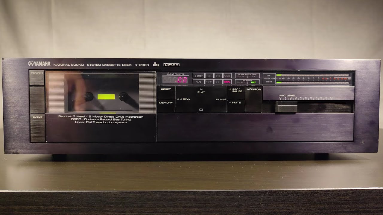 Yamaha K2000 Cassette Deck / 