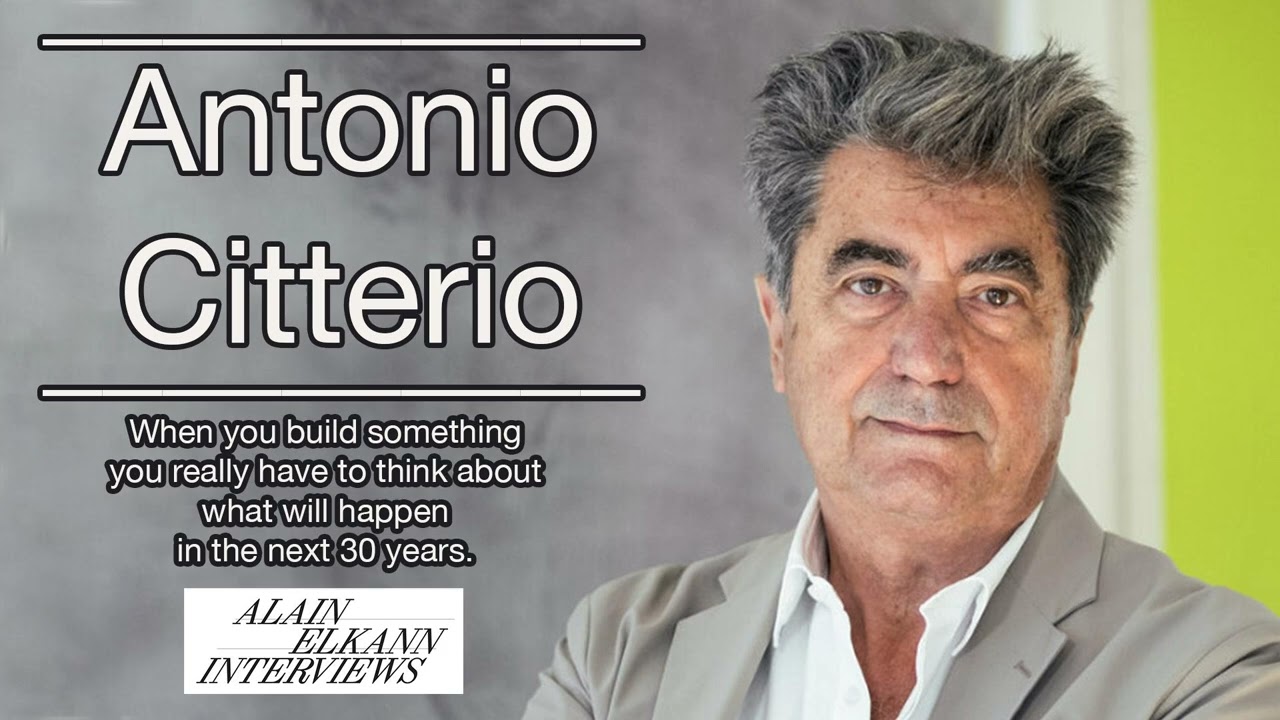 Antonio Citterio: Why Good Design Starts With the End of a Product’s Life - 276 - Alain Elkann...