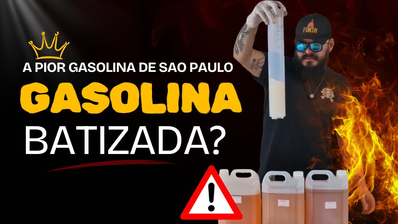 TESTANDO GASOLINA - A PIOR GASOLINA DE SP - EP01