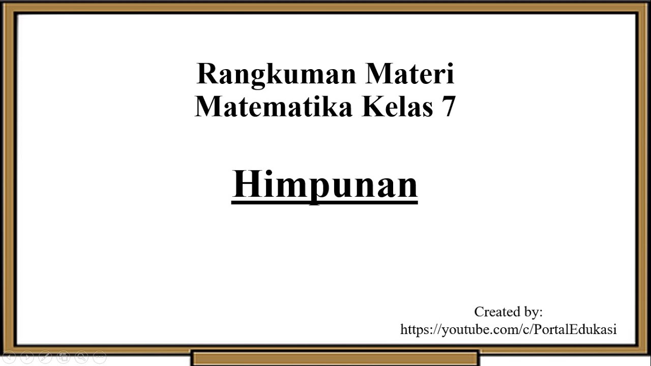 Materi Matematika Kelas 7: Himpunan