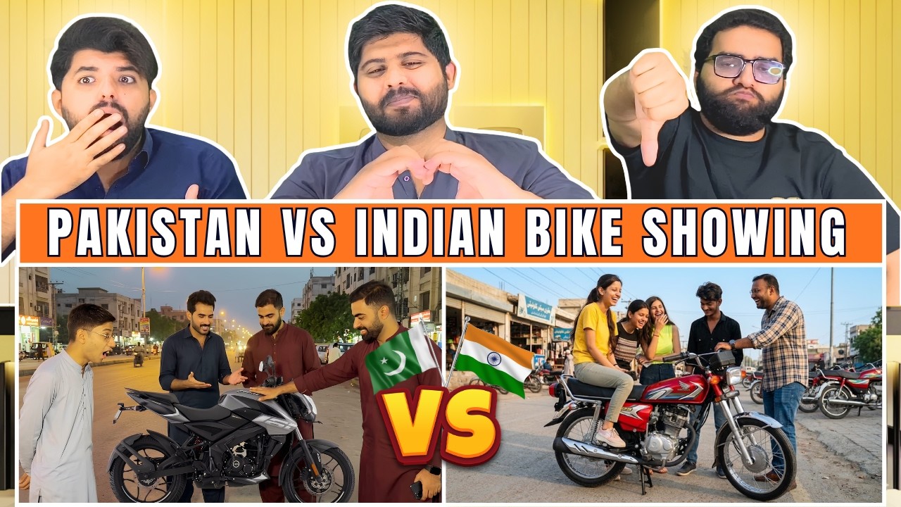 Reaction On Indian & Pakistani Public React to Each Other Bikes | प्रतिक्रिया | Pakistani Reaction🔥