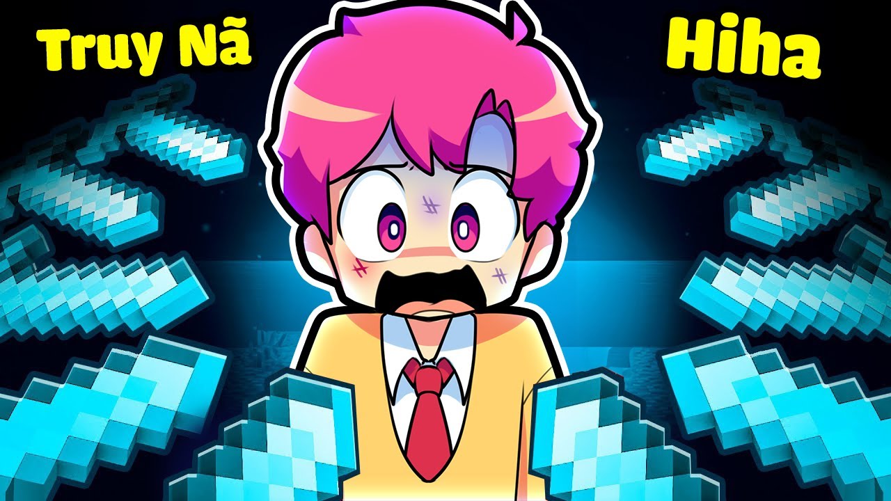 SẼ RA SAO NẾU NHƯ TẤT CẢ THÀNH VIÊN SINH TỐ TRUY NÃ HIHA TRONG MINECRAFT*HIHA BỊ TRUY NÃ 😖😱