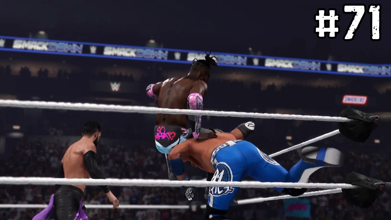 Finn Balor Helps AJ Styles Against Woods?! | WWE 2K24 Universe Mode | Ep 71 | Smackdown