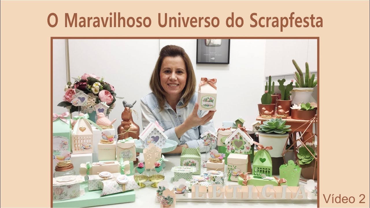 Aula II O Maravilhoso Universo do Scrapfesta
