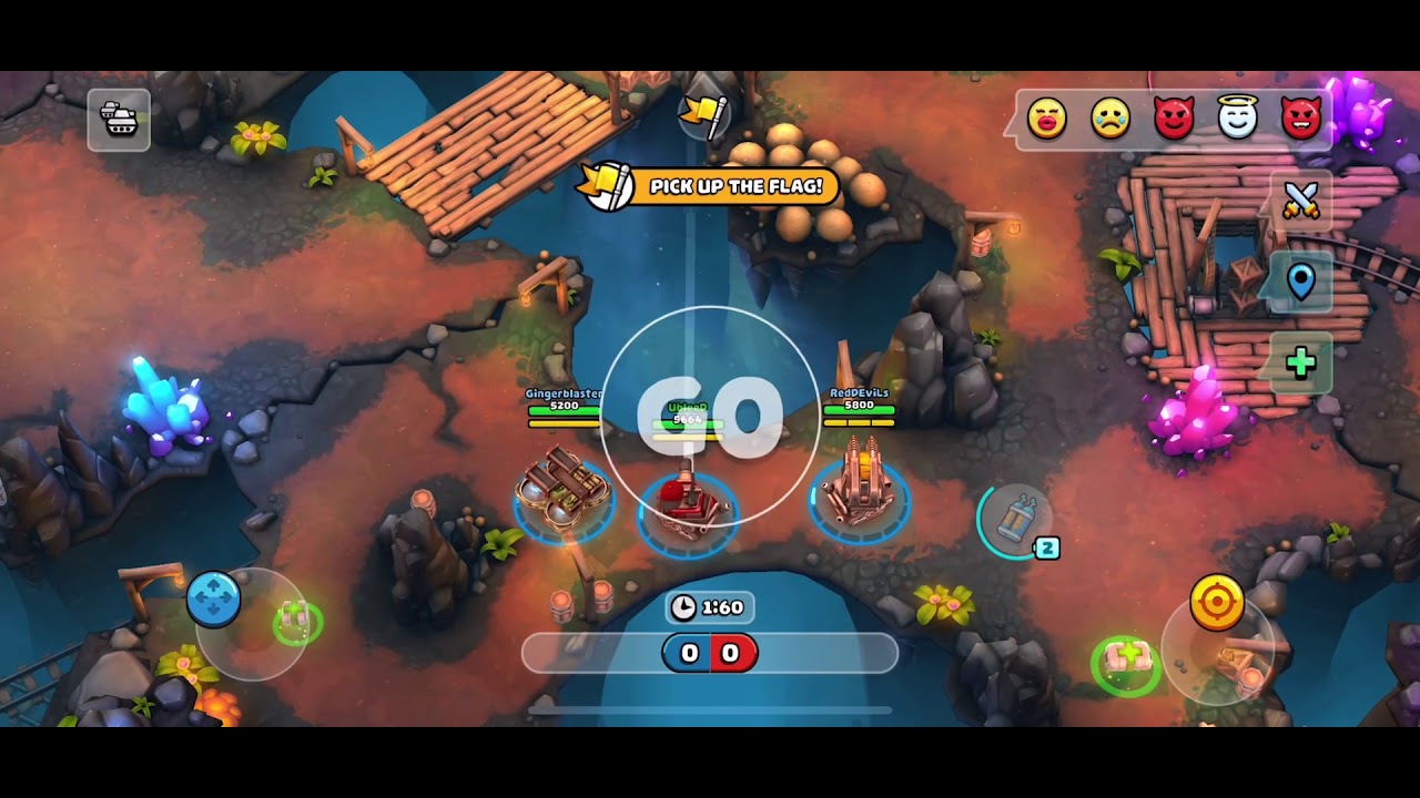Gingerblaster RedDevils Ubleed vs Heisenberg ConCon Doublejs54 #pico tanks