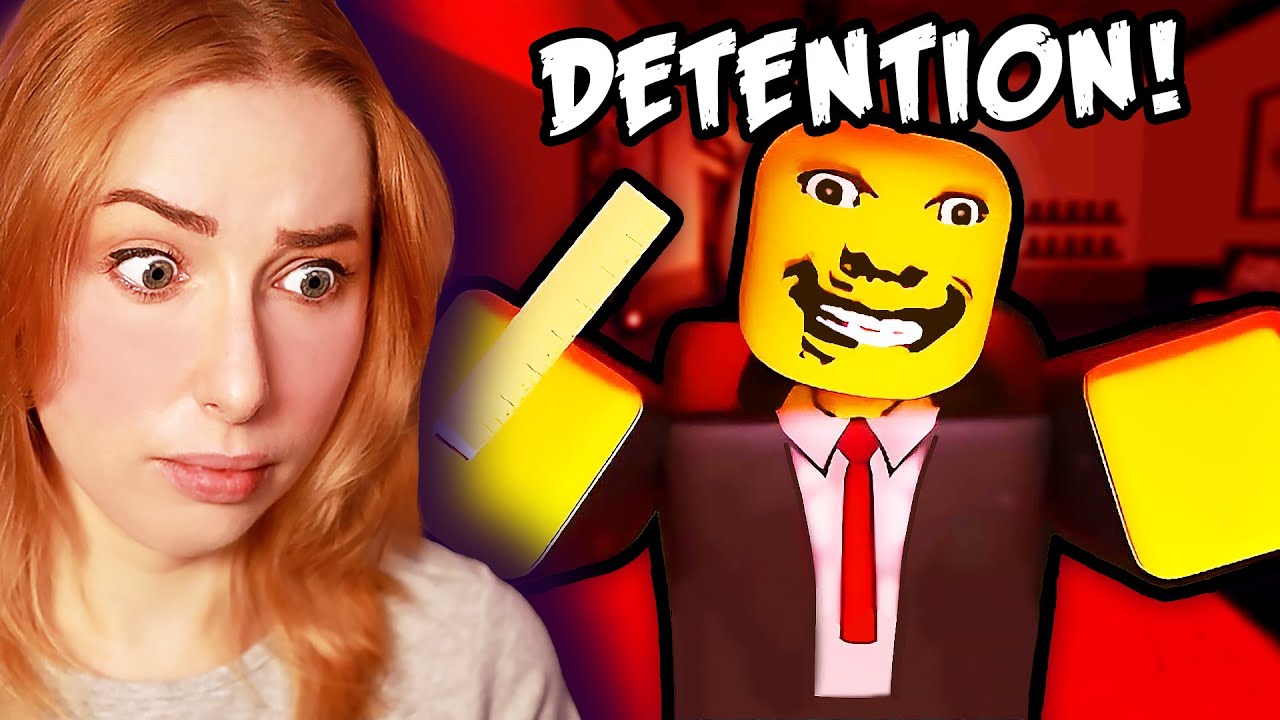 DO YOUR SCHOOL WORK OR FACE WEIRD STRICT TEACHER??? Roblox