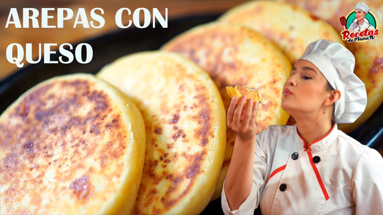 Arepas Doble Queso, Haz Que El Queso Estire DE Verad