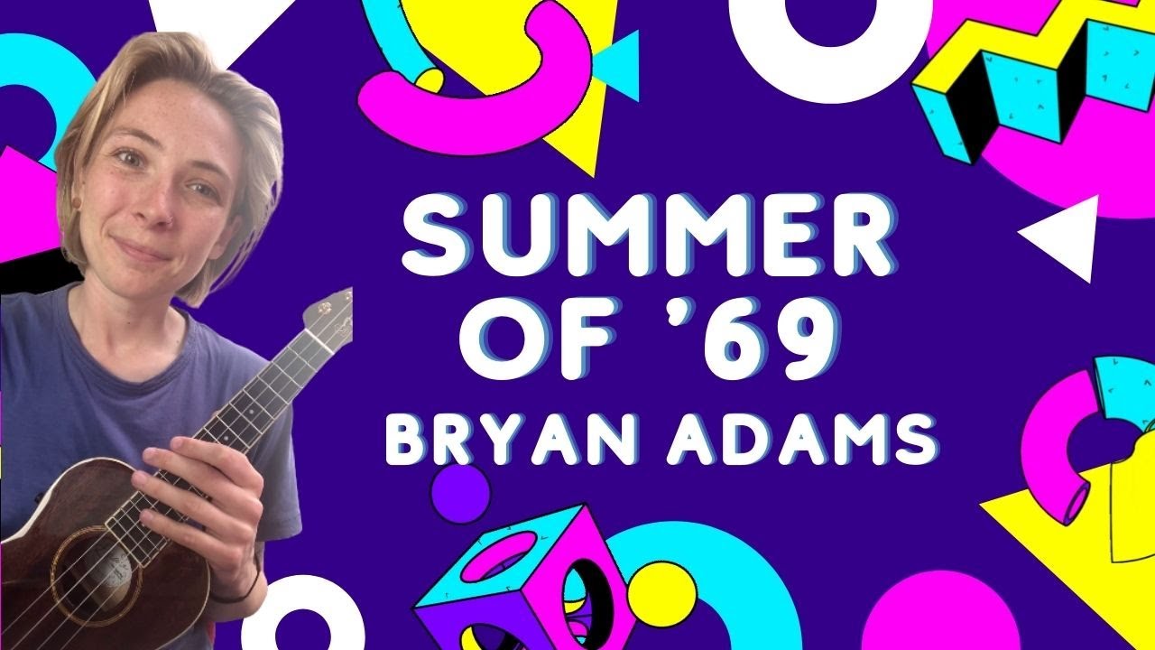 Summer of 69' - Bryan Adams - 80s Challenge #ukulele #tutorial #playalong