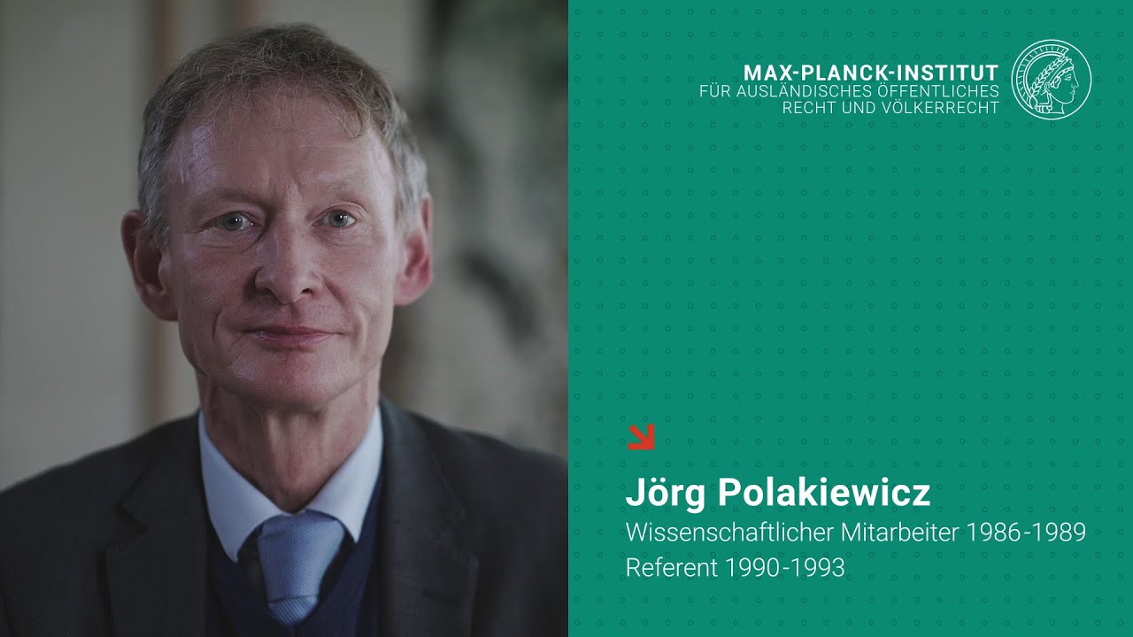 The Heidelberg Method in European International Law. MPIL100 Conversation with Jörg Polakiewicz