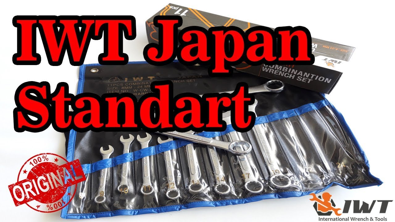 Kunci Ring Pas IWT Japan Standart - IWT Combination Spanner ( ENGLISH SUBTITLES )