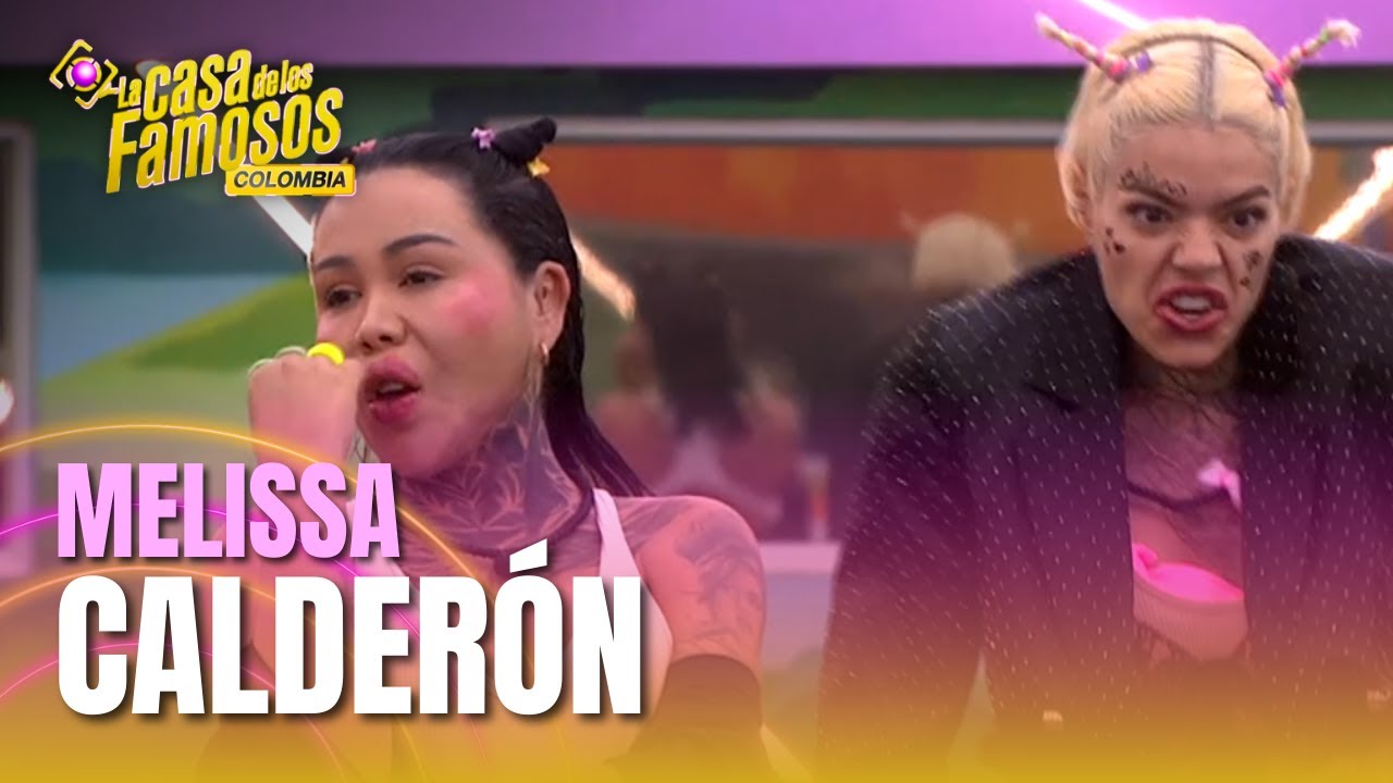 Melissa Gate ACTÚA como Yina Calderón | La casa de los famosos Colombia