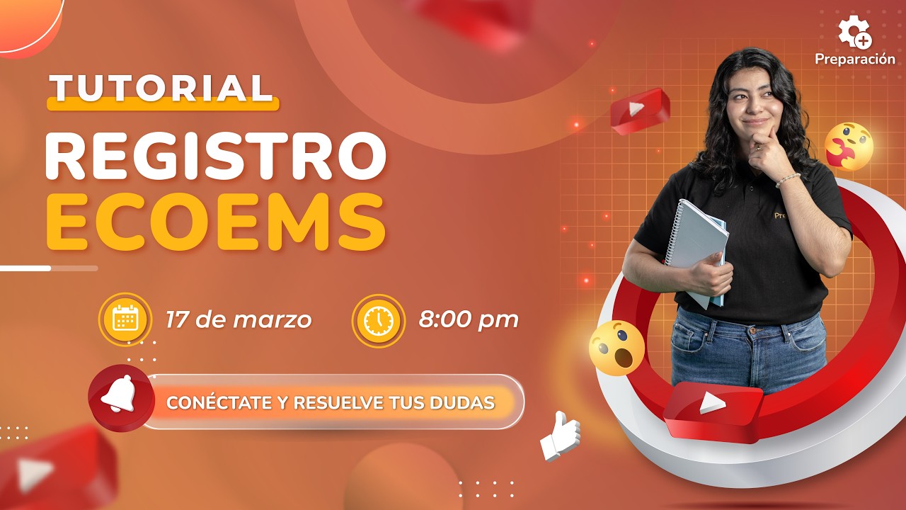 ¿Dudas con el registro ECOEMS? - Plática de orientación GRATIS 🤩