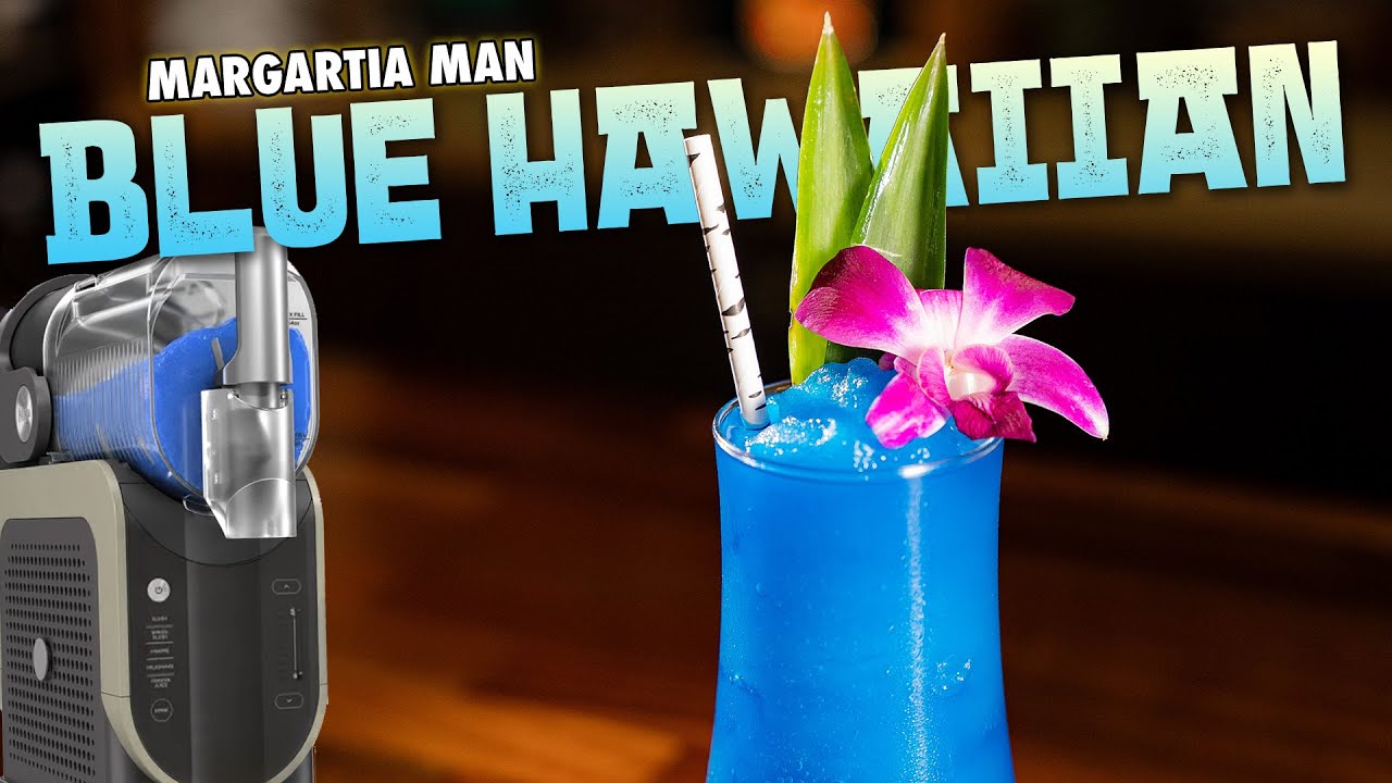 This Blue Coconut Slushie Tastes Like a Vacation