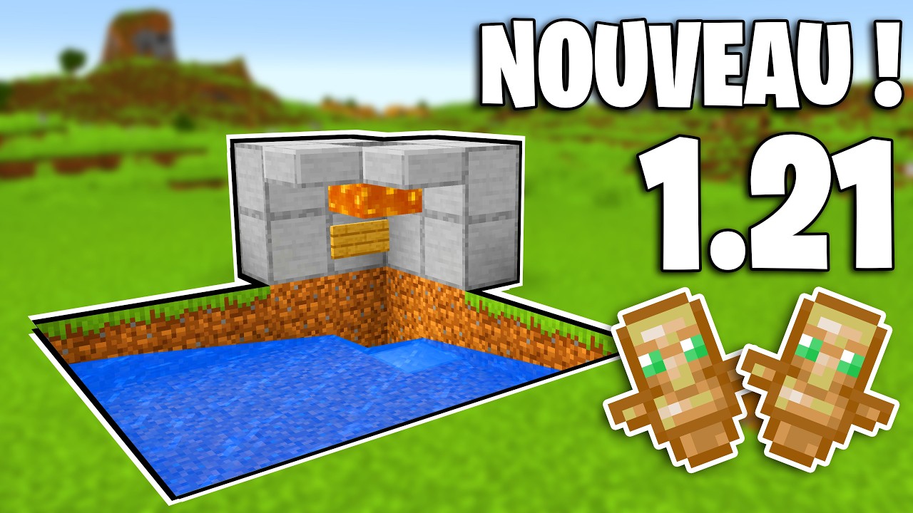 La *NOUVELLE* ferme à invasion SUPER SIMPLE ! Totem illimité 🔥 Tutoriel 1.21