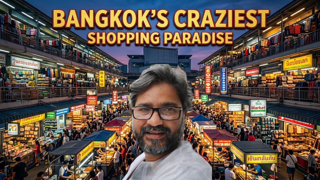 Walking Tour Bangkok Shopping Paradise || MBK center.