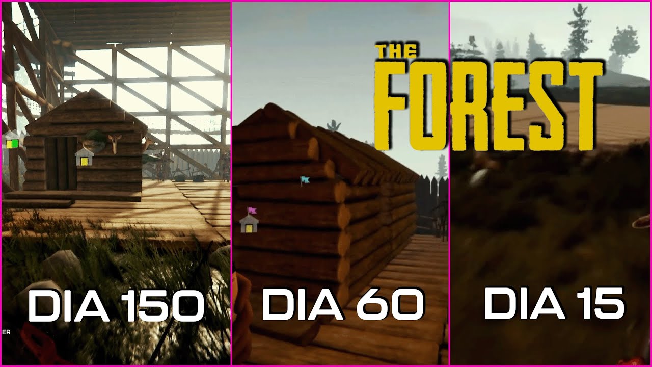 THE FOREST | COMO SOBREVIVI MAIS DE 150 DIAS NO THE FOREST! #theforest