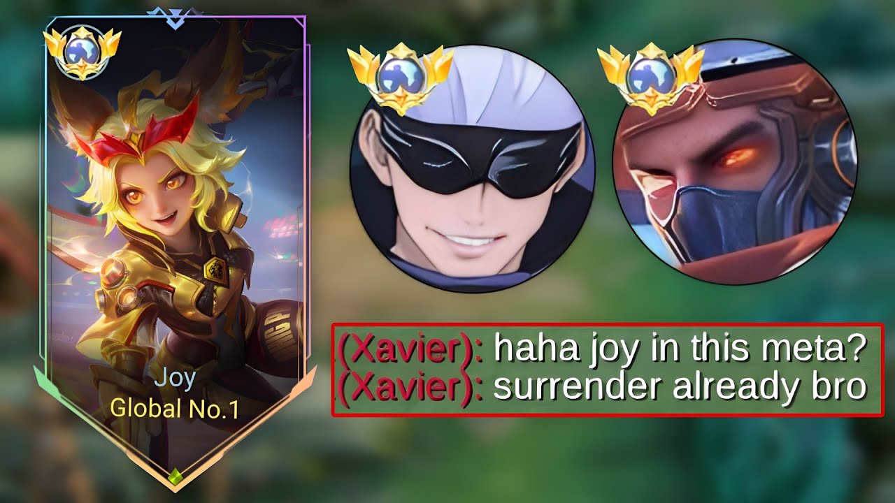 HOW TO DEAL WITH META HEROES IN HIGH RANKED GAME!? | JOY VS HARD CC DRAFT - MLBB