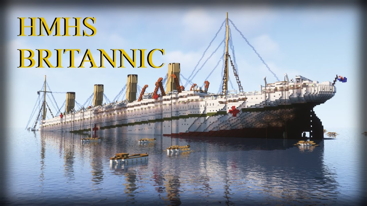 The Sinking of the Britannic - A Minecraft Short Film